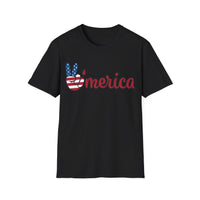 Merica Softstyle T-Shirt for July 4th
