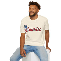 Merica Softstyle T-Shirt for July 4th