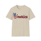 Merica Softstyle T-Shirt for July 4th