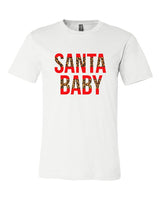 Leopard Santa Baby Graphic Tee