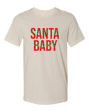 Leopard Santa Baby Graphic Tee