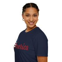 Merica Softstyle T-Shirt for July 4th