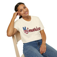 Merica Softstyle T-Shirt for July 4th