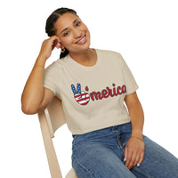 Merica Softstyle T-Shirt for July 4th