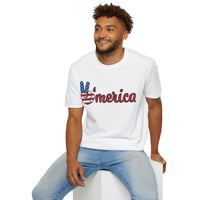 Merica Softstyle T-Shirt for July 4th