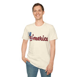 Merica Softstyle T-Shirt for July 4th