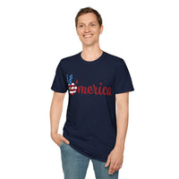 Merica Softstyle T-Shirt for July 4th