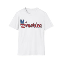 Merica Softstyle T-Shirt for July 4th