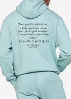 Love Like Jesus... Dear Person Behind Me Hoodie