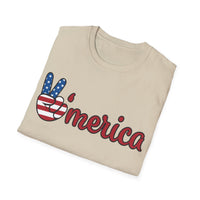 Merica Softstyle T-Shirt for July 4th