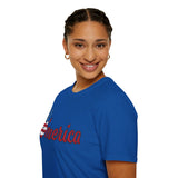 Merica Softstyle T-Shirt for July 4th