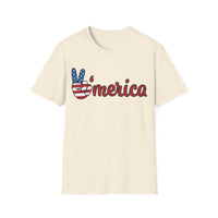 Merica Softstyle T-Shirt for July 4th