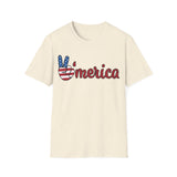 Merica Softstyle T-Shirt for July 4th