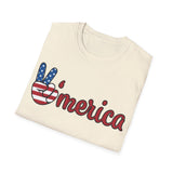 Merica Softstyle T-Shirt for July 4th