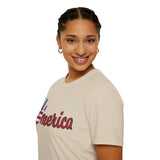 Merica Softstyle T-Shirt for July 4th