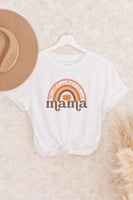 Thankful Grateful Blessed Mama Graphic Tee