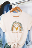 There was Jesus Rainbow Graphic Tee