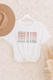 Jesus Is King Graphic Tee