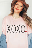 XOXO LOVE VALENTINE TEE PLUS SIZE