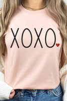XOXO LOVE VALENTINE TEE PLUS SIZE