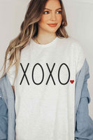 XOXO LOVE VALENTINE TEE PLUS SIZE