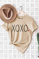 XOXO LOVE VALENTINE TEE PLUS SIZE