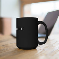YAHWEH Black Mug 15oz